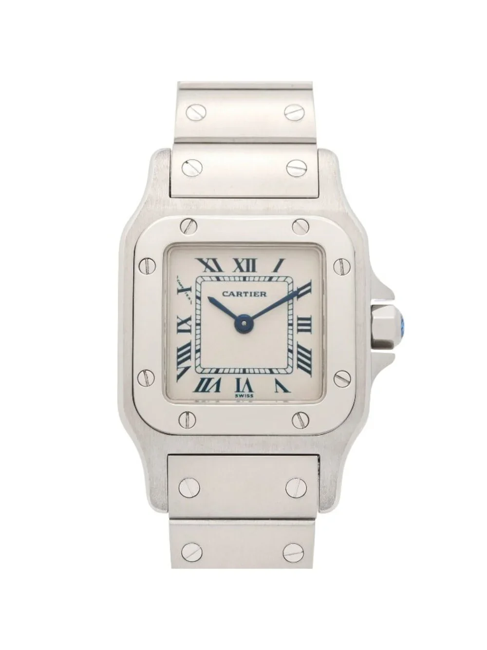 Cartier Watch Santos Galbee SM Silver Stainless Steel